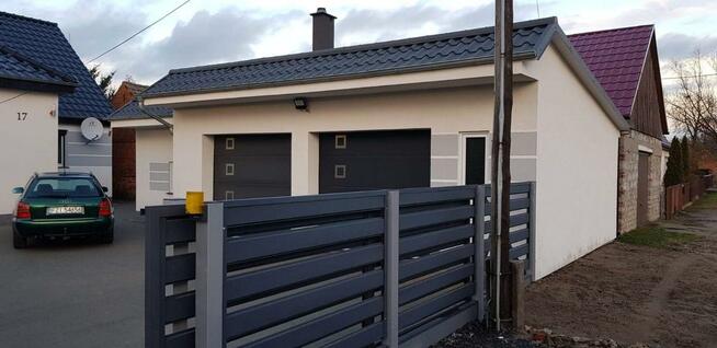 Ogrodzenie palisada nowoczesne