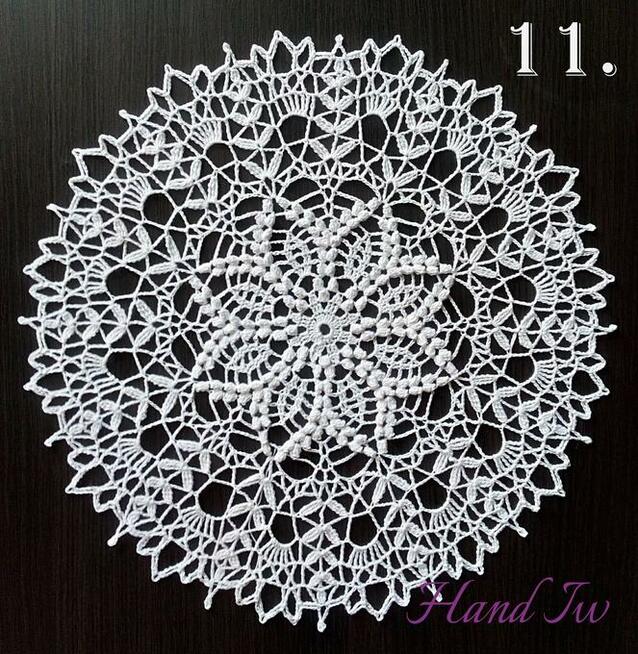 Serwety szydełkowe, rękodzieło (Hand Iw)
