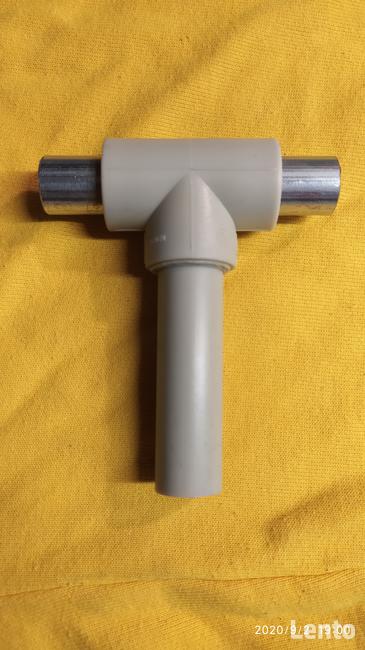 Trójnik Łącznik do Mocowania Siatki z Ringiem T-shaped