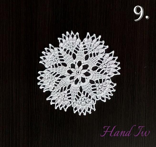 Serwety szydełkowe, rękodzieło (Hand Iw)