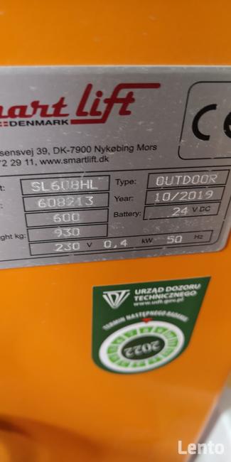 Manipulator Do Szkła SMARTLIFT SL608 Outdoor HL