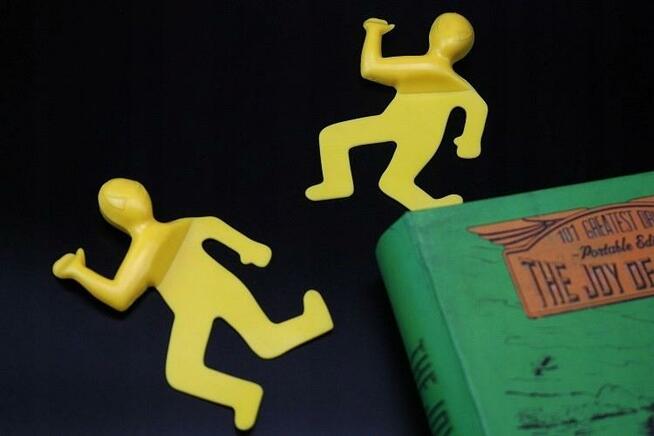 Book Mark ekscentryczny spłaszczony Marek zakładka d książki