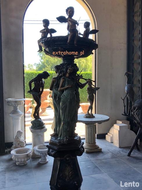 FONTANNA Z BRĄZU Koni na straży H150cm i innne