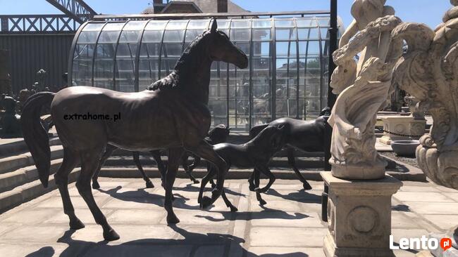 FONTANNA Z BRĄZU Koni na straży H150cm i innne