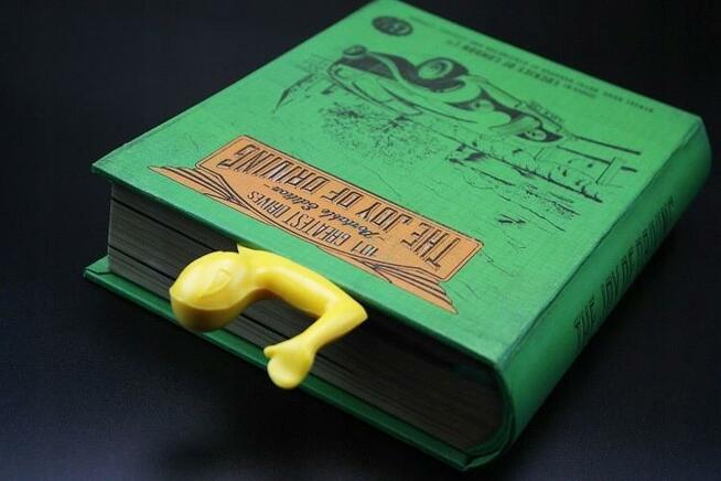 Book Mark ekscentryczny spłaszczony Marek zakładka d książki