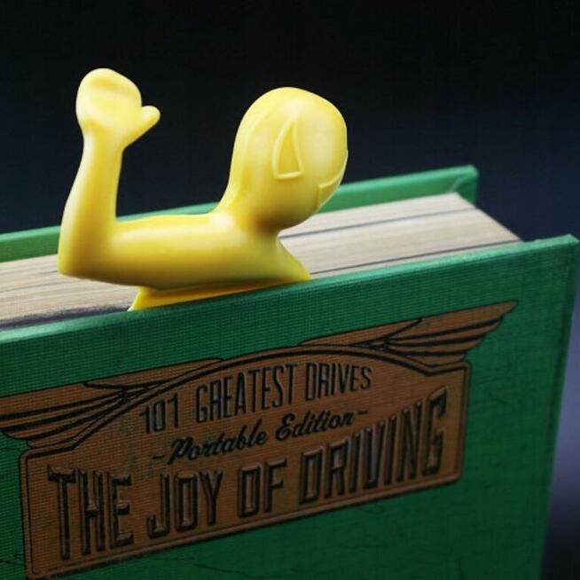 Book Mark ekscentryczny spłaszczony Marek zakładka d książki