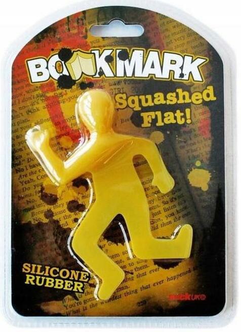 Book Mark ekscentryczny spłaszczony Marek zakładka d książki