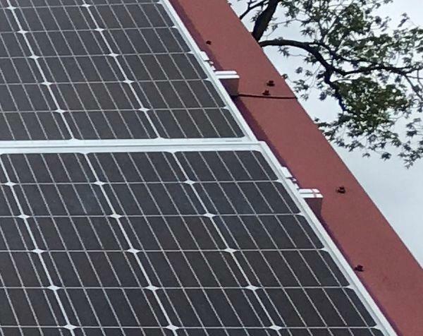 Klema środkowa czarna UV klamra zacisk paneli PV Fotowoltaik