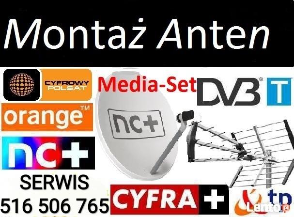 MONTAŻ USTAWIANIE SERWIS ANTEN SAT. i DVB-T Kadzidło