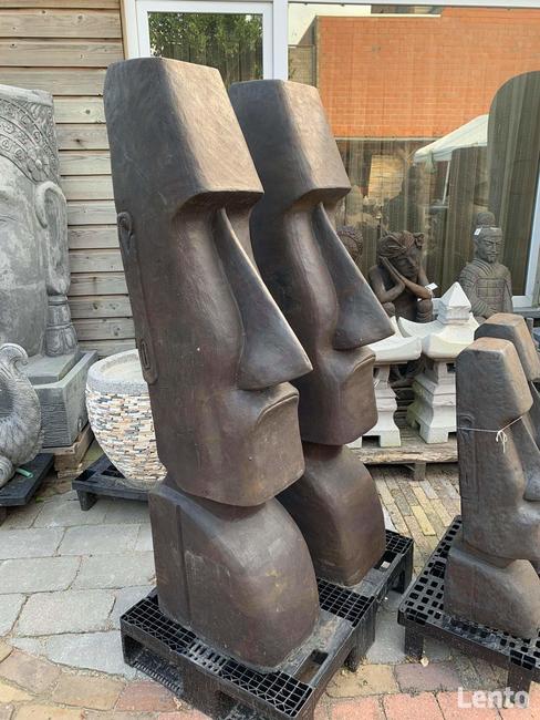 Rzeźba do ogrodu Moai Wyspy Wielkanocne H105cm i inne