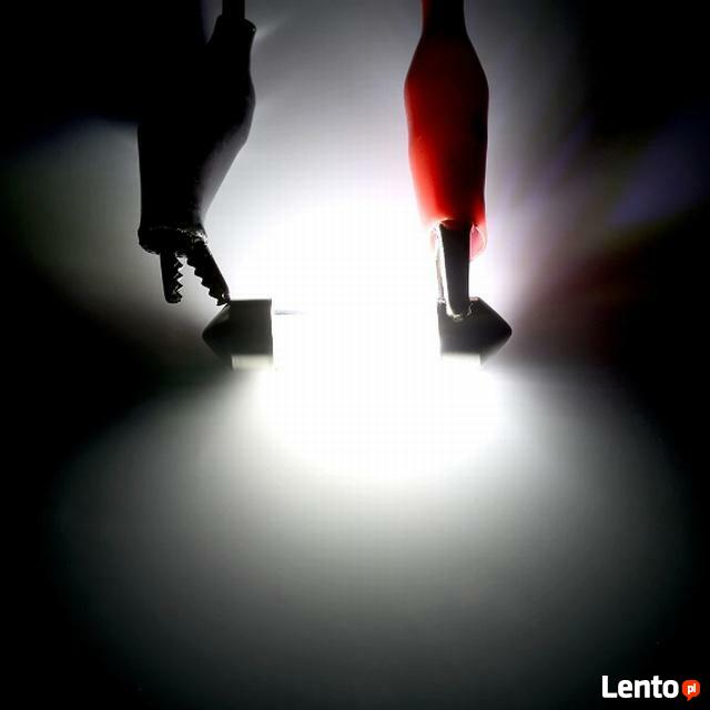 Żarówka samochodowa LED C5W C10W COB (rurka) BIAŁA