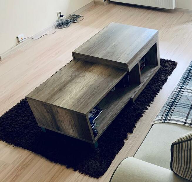 Stolik kawowy GENETIC Dąb Monument - Agata Meble, stan BDB!