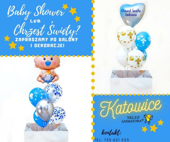 Akcesoria i Balony na imprezki dla NAJMŁODSZYCH!