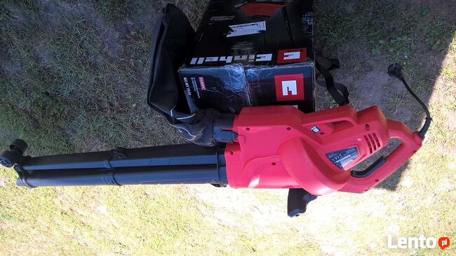 dmuchawa, odkurzacz i rozdrabniacz do liści