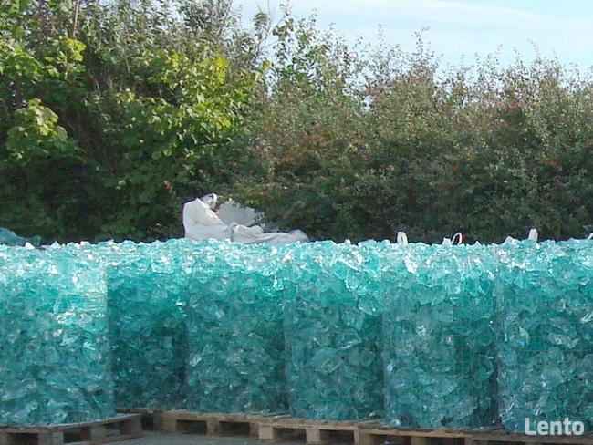 BRYŁY SZKLANE szkło gabionowe kamień lawa 30KG