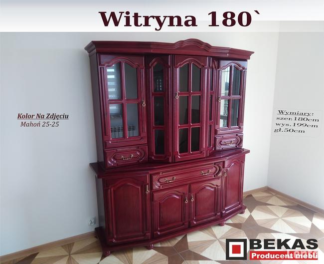 Stylowa Witryna 180`Śliczna Bekas Producent Mebli Stylowych