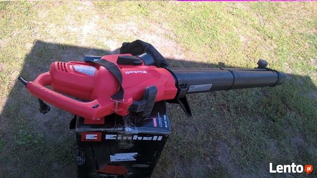 dmuchawa, odkurzacz i rozdrabniacz do liści