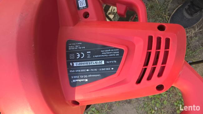 dmuchawa, odkurzacz i rozdrabniacz do liści