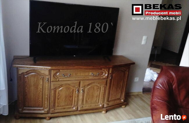 Stylowa Komoda 180`Bekas Dąb Rustical Orzech Producent Mebli