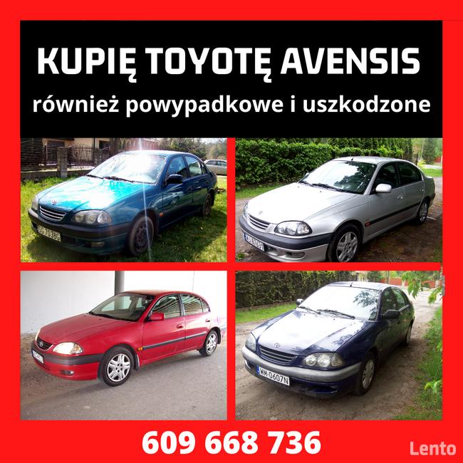 Toyota Auto Skup kasacja Toyot złomowanie aut części Cała PL