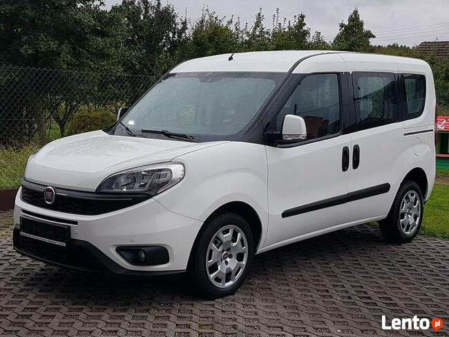 Fiat Doblo 5 OSÓB KLIMA 2xDRZWI BOCZNE PRZESUWNE SERWISOWANY KRAJOWY I-WŁAŚCICIEL