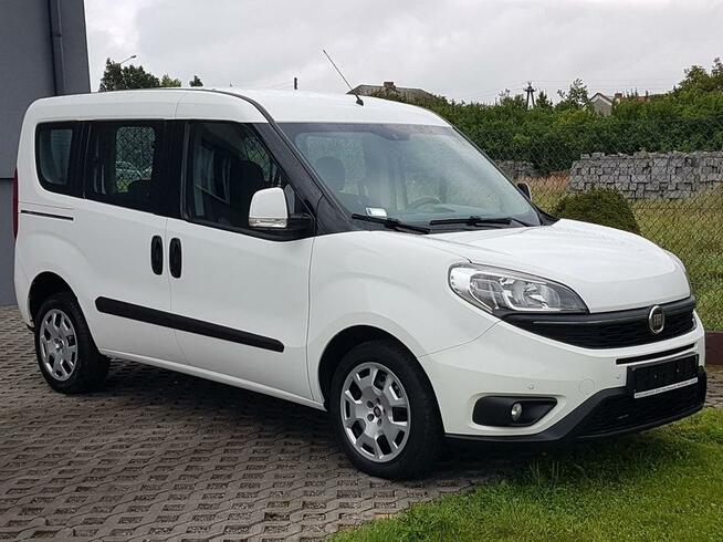 Fiat Doblo 5 OSÓB KLIMA 2xDRZWI BOCZNE PRZESUWNE SERWISOWANY KRAJOWY I-WŁAŚCICIEL