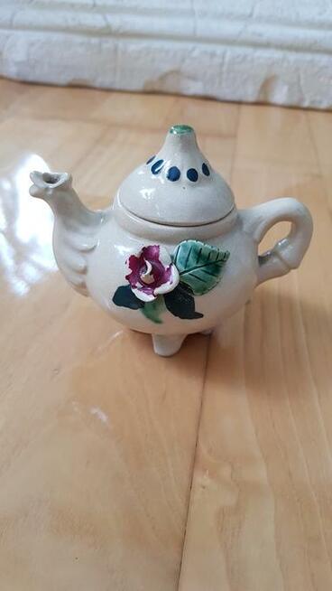 Ceramika PRL-u Dzbanek+ cukiernica