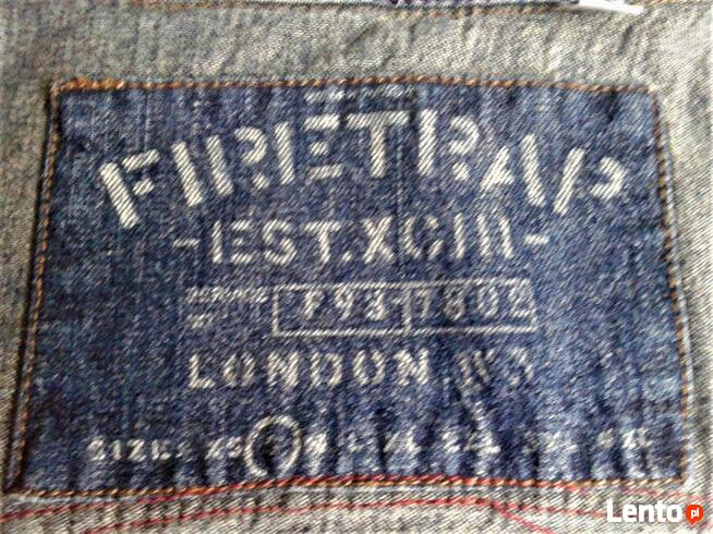 Jeansowa, damska koszula z napami