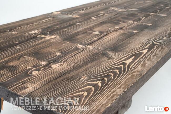 Stół drewniany loftowy