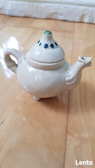 Ceramika PRL-u Dzbanek+ cukiernica