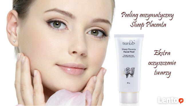 SKUTECZNY PEELING ENZYMATYCZNY DO TWARZY PLACENTA