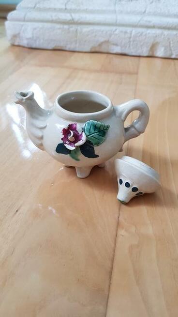 Ceramika PRL-u Dzbanek+ cukiernica