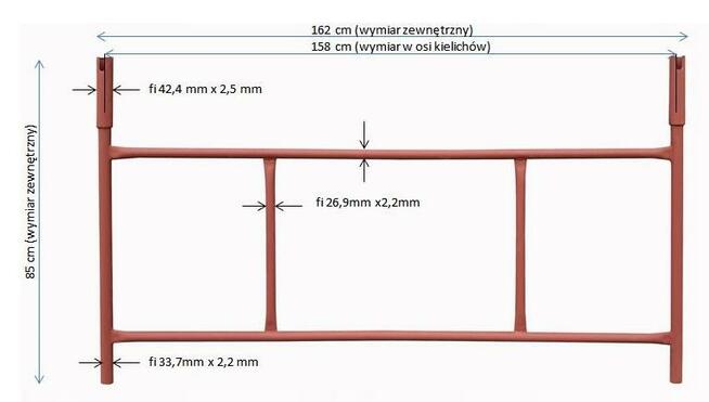 Rusztowanie Warszawskie OD RĘKI ŁÓDŹ magazyn w Łodzi