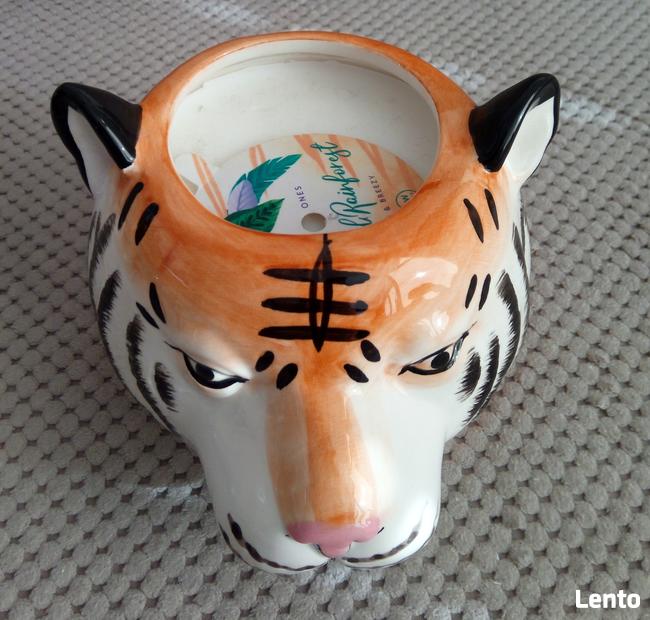 Aromaterapia Świeca zapachowa głowa tygrysa koci pyszczek