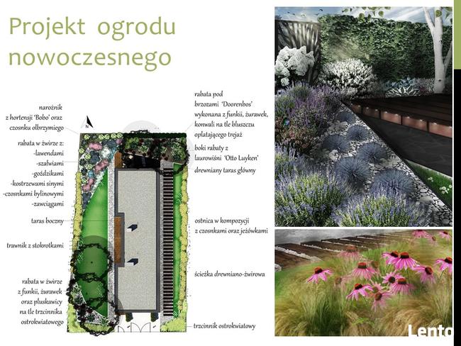 Projekt ogrodu - online / LB lokalnie / Wiz. 3d na zlecenie