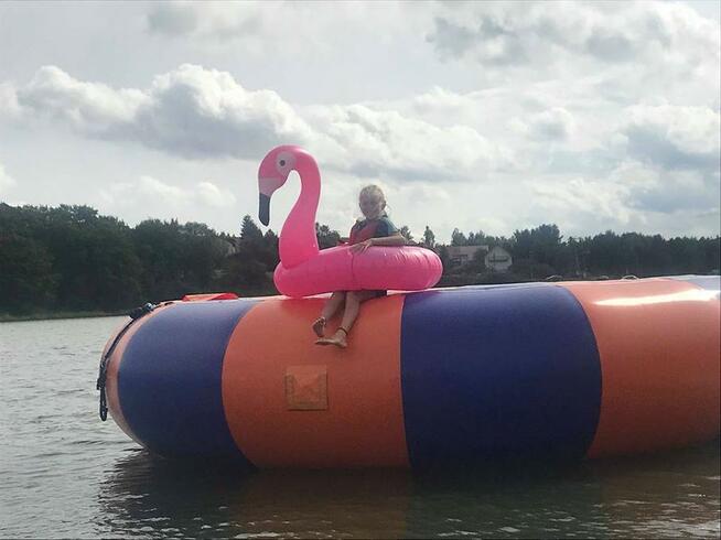 Trampoliny wodne średnica 3 m na jezioro