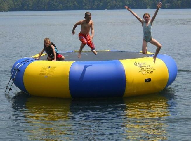 Trampoliny wodne średnica 3 m na jezioro