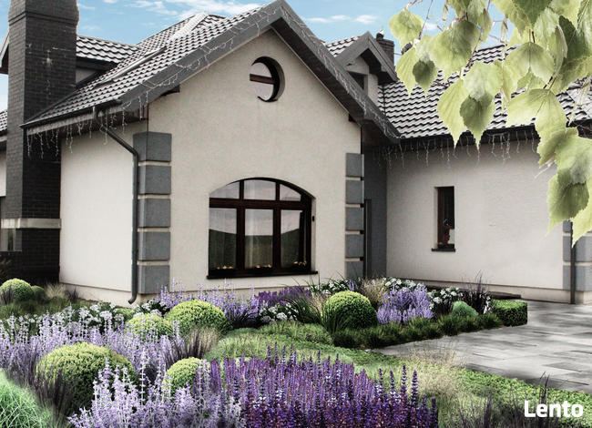 Projekt ogrodu - online / LB lokalnie / Wiz. 3d na zlecenie