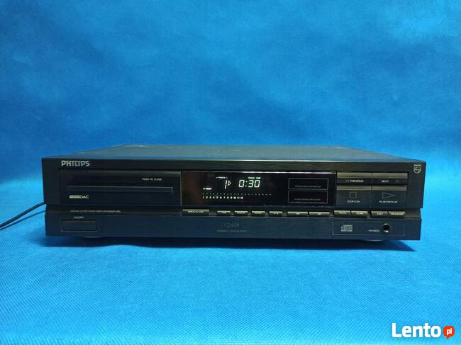 Odtwarzacz CD Philips CD-604 / TwinDAC / Belgium