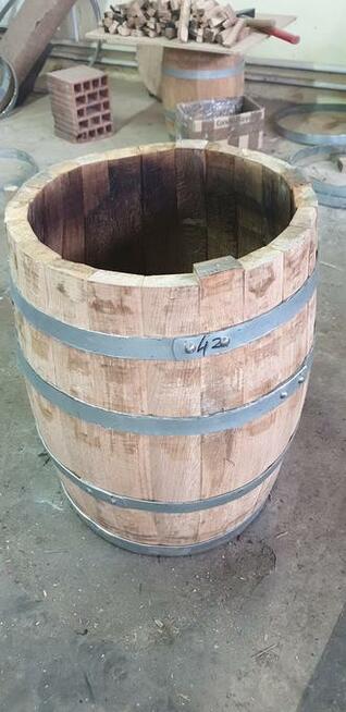 Beczka dębowa 3 litry NOWA kran mosiężny