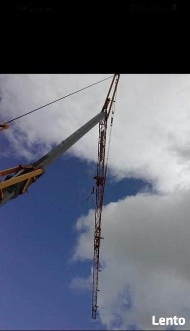 Żuraw szybko-montujący, hydrauliczny Potain IGO 30