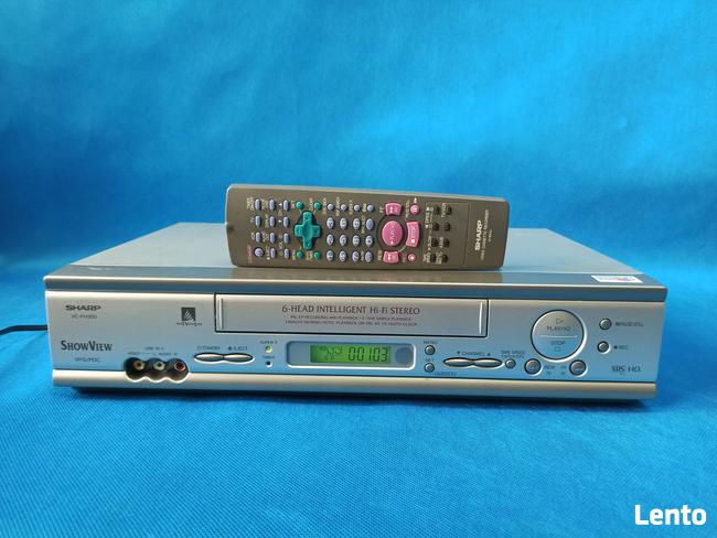 Video SHARP VC-FH300 /S-VHS/6 Głowic/LP-EP/ Pilot