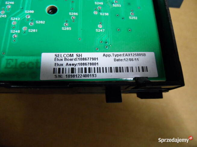 wyswietlacz pralki electrolux EWT11266AW