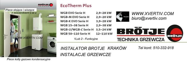 BROTJE WHBC_28/33C_Cena 2-Funkcyjny Piec GazowyKondensacyjny