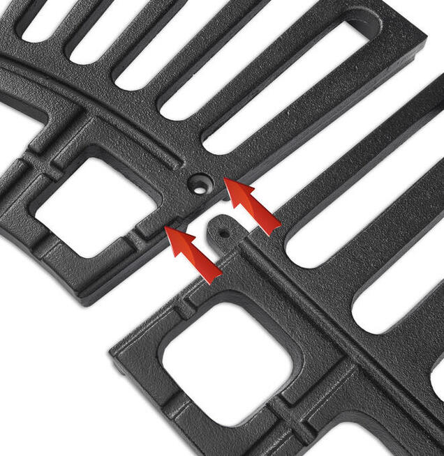 OSŁONA KRATA OCHRONNA DRZEW 125x125 KWADRATOWA ŻELIWNA