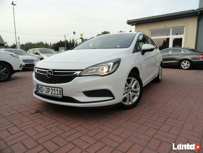 Opel Astra 1,6 Diesel 2016 Navi Multimedia Biała Jeden Właściciel Super Stan