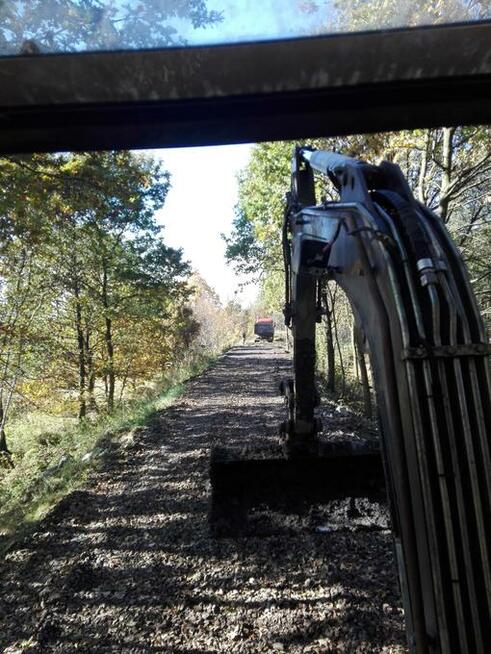 Usługi mini koparką+ wiertnica+ młot