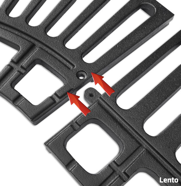 OSŁONA KRATA OCHRONNA 125x125 DRZEW OKRĄGŁA ŻELIWO