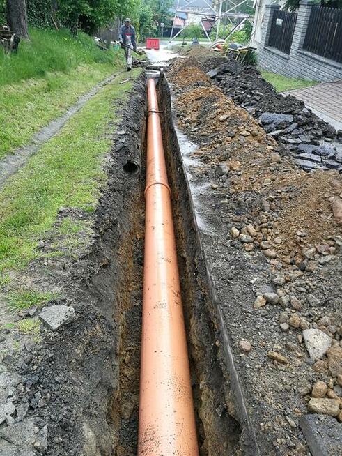 Usługi mini koparką+ wiertnica+ młot