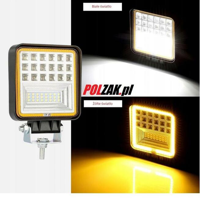 Lampa robocza panel LED 126W Szperacz Case Claas Ursus Zetor
